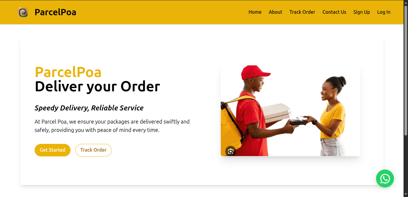 ParcelPoa - Online Delivery System